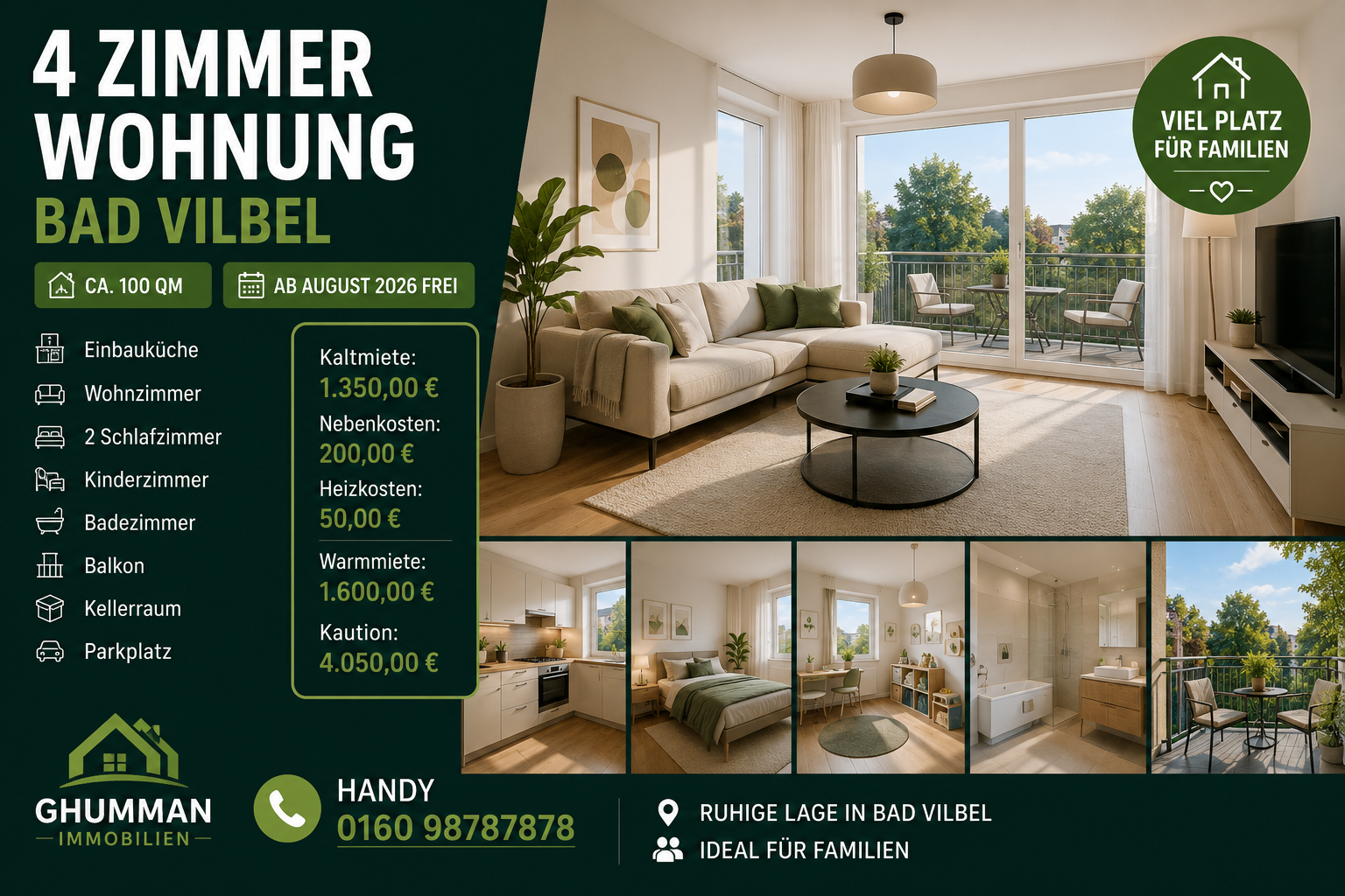 4-Zimmer-Wohnung in Bad Vilbel