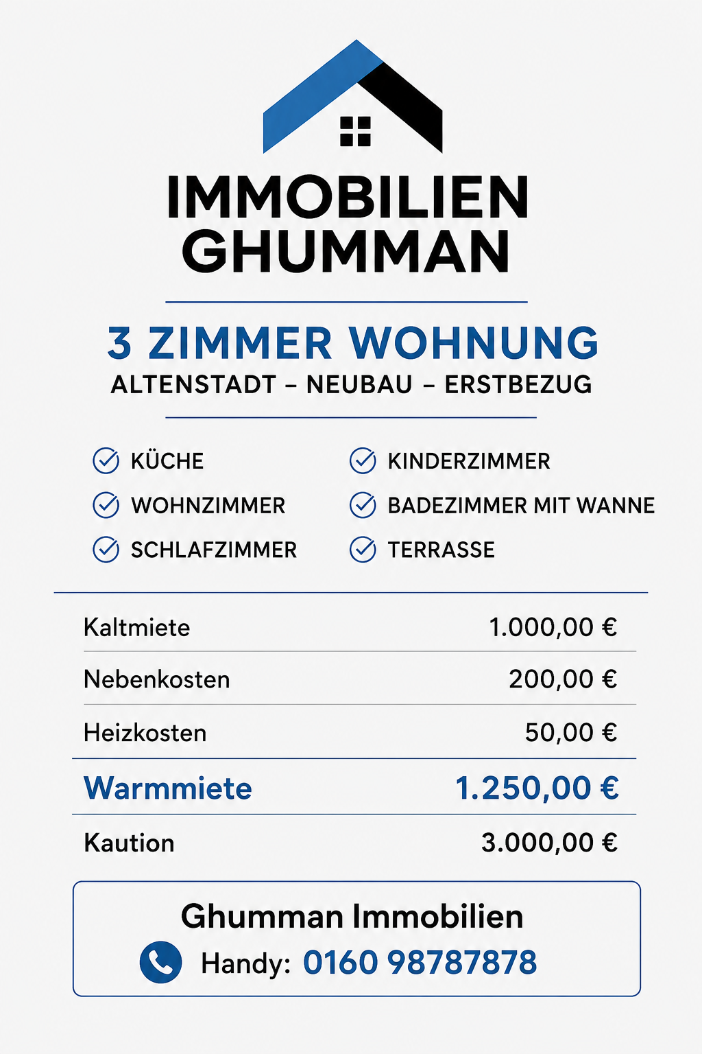 3-Zimmer-Neubauwohnung in Altenstadt – Erstbezug