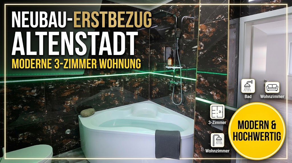 Neubau-Erstbezug in Altenstadt: Moderne 3-Zimmer-Wohnung